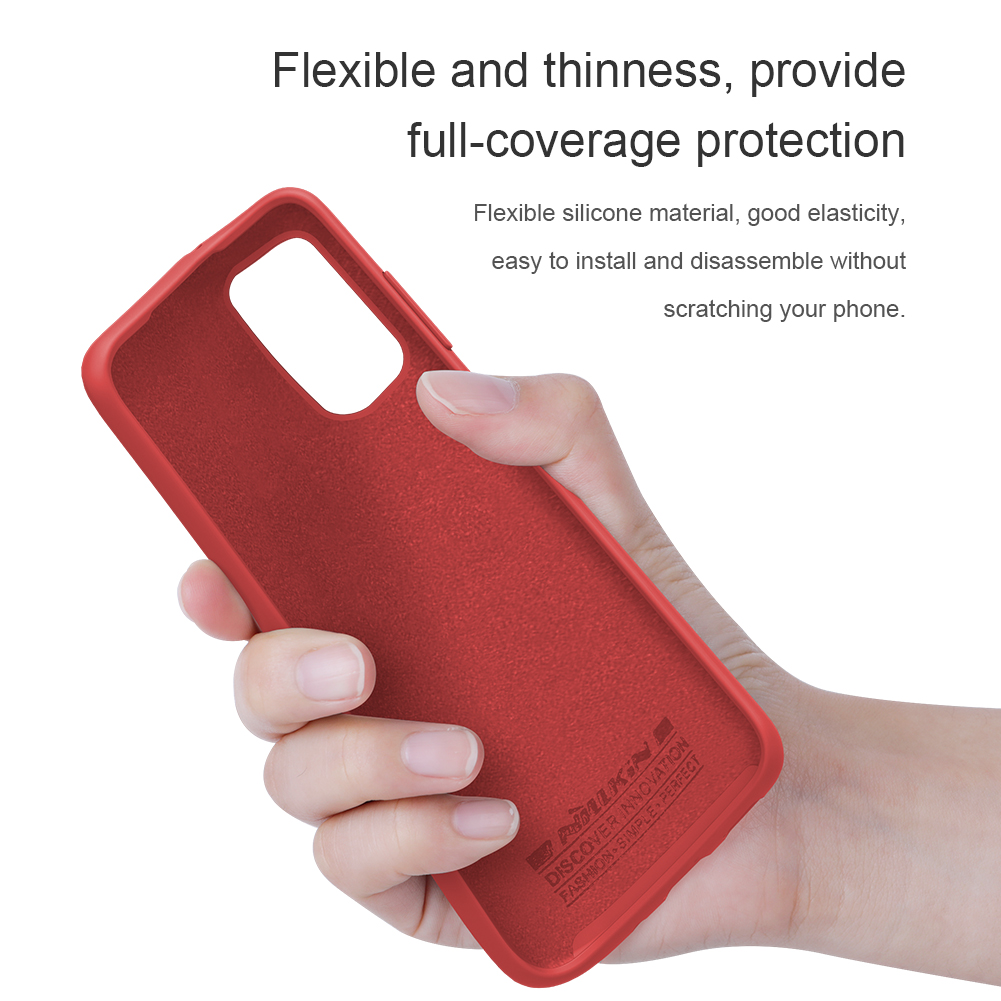 NILLKIN-Bumpers-Shockproof-Anti-fingerprint-Smooth-Soft-Liquid-Silicone-Rubber-Back-Cover-Protective-1643845-6