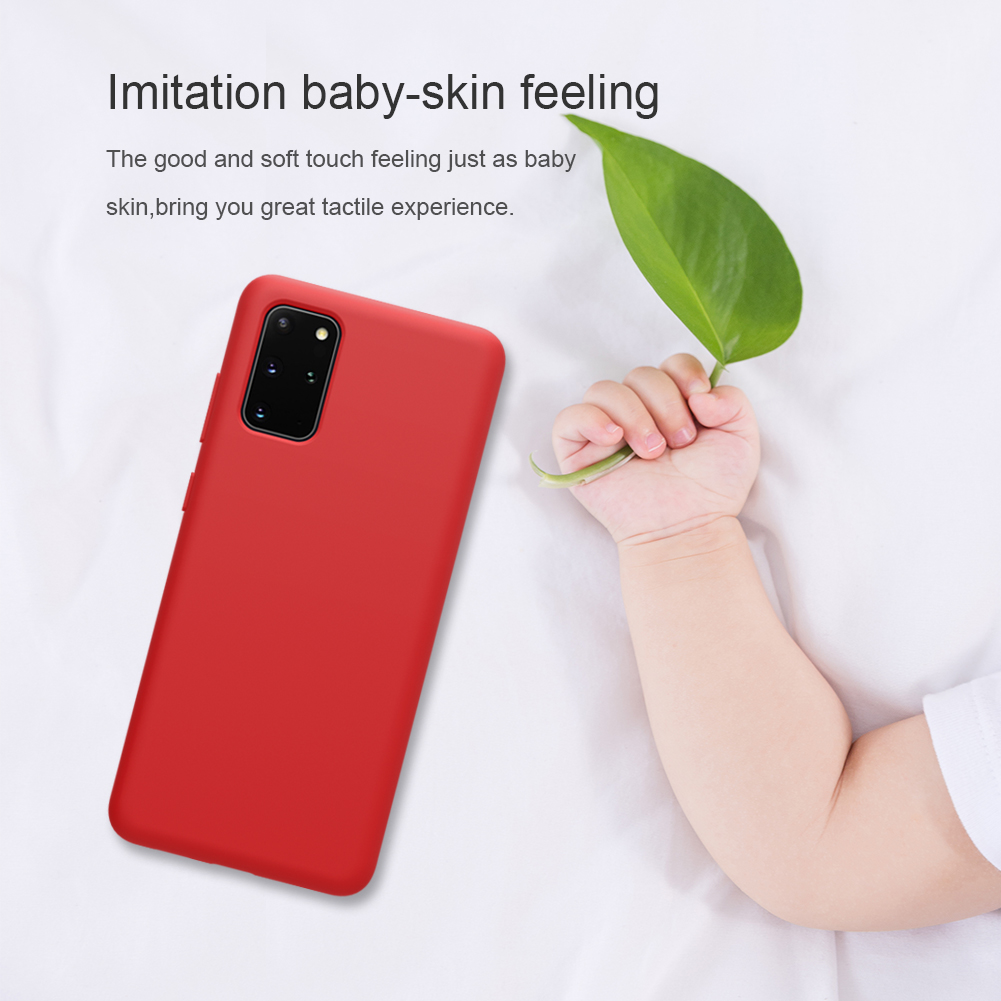 NILLKIN-Bumpers-Shockproof-Anti-fingerprint-Smooth-Soft-Liquid-Silicone-Rubber-Back-Cover-Protective-1643846-2