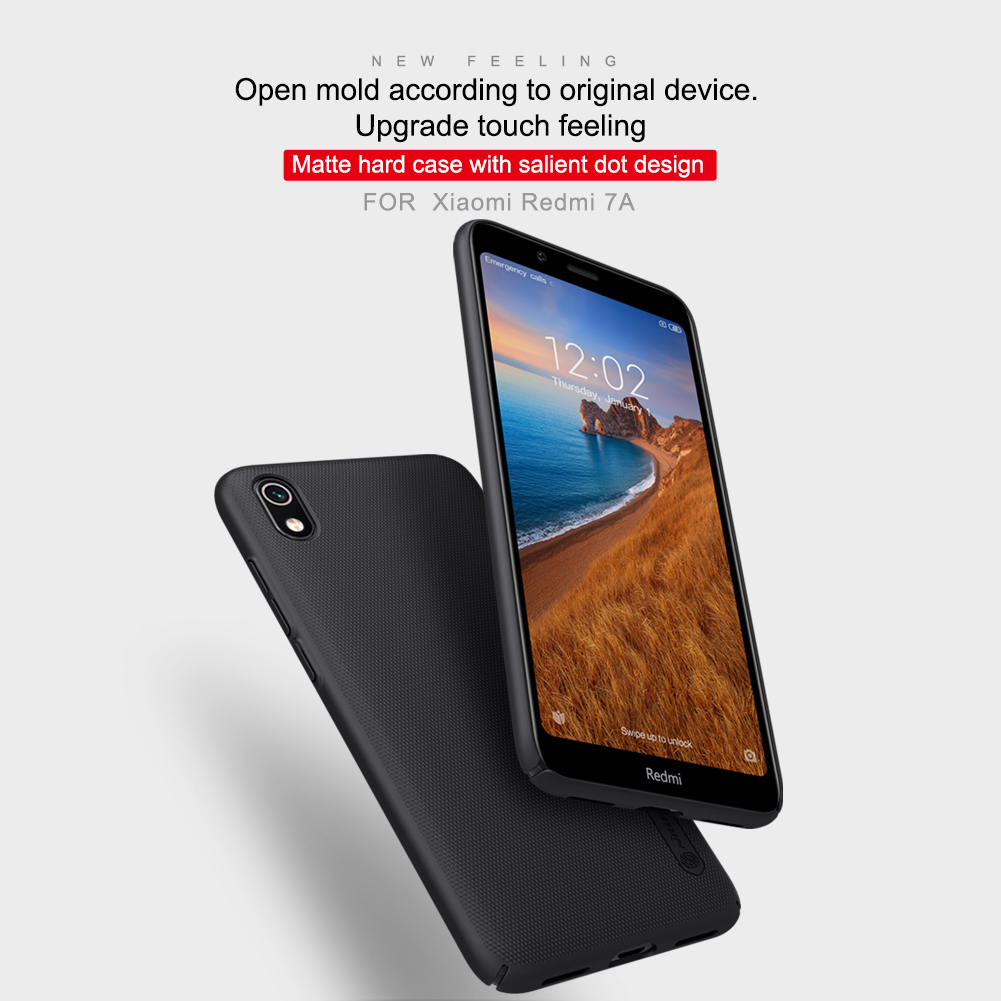 NILLKIN-Frosted-Non-slip-Shield-Anti-scratch-Hard-PC-Protective-Case-for-Xiaomi-Redmi-7A-1516491-1