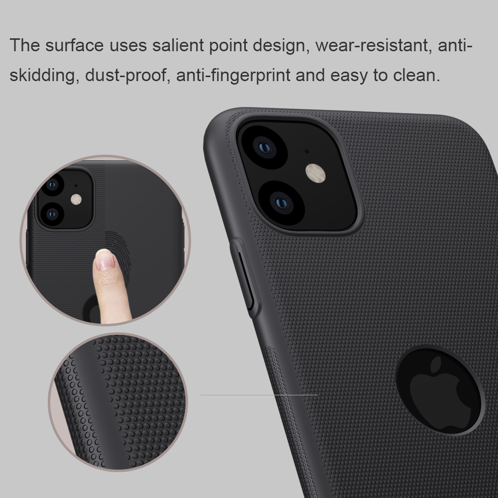 NILLKIN-Luxury-Frosted-Shockproof-Shield-PC-Hard-Protective-Case-for-iPhone-11-61-inch-1581251-4