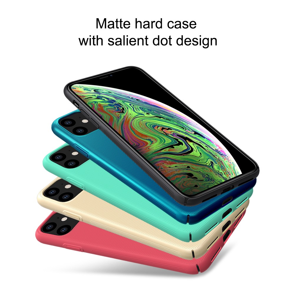 NILLKIN-Luxury-Frosted-Shockproof-Shield-PC-Hard-Protective-Case-for-iPhone-11-61-inch-1581251-10