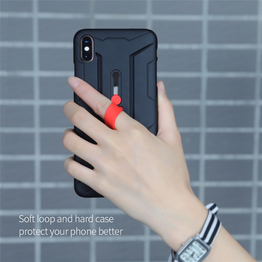 NILLKIN-Matte-Hidden-Finger-Ring-Holder-Shockproof-Back-Cover-Protective-Case-for-iPhone-XS-MAX-1450894-5