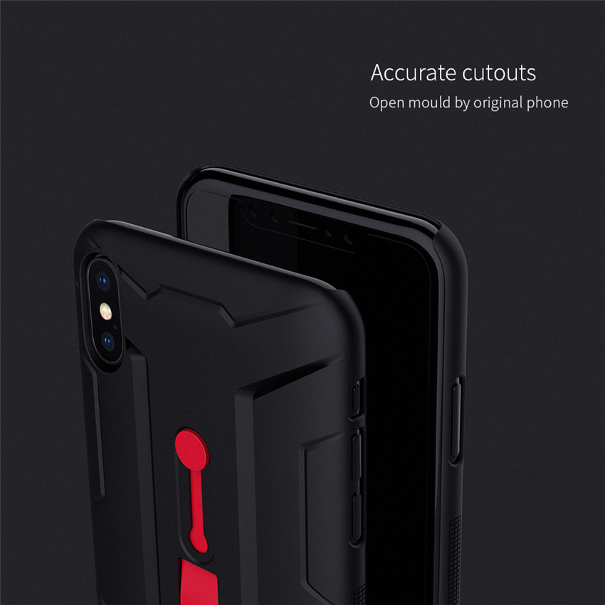 NILLKIN-Matte-Hidden-Finger-Ring-Holder-Shockproof-Back-Cover-Protective-Case-for-iPhone-XS-MAX-1450894-8
