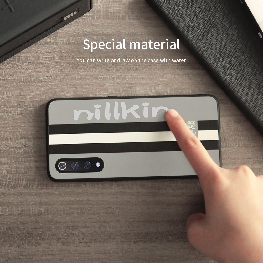 NILLKIN-Reflective-Stripe-Shockproof-Non-slip-TPU-Bumper-Hard-PC-Protective-Case-for-Xiaomi-Mi-9--Mi-1498789-6