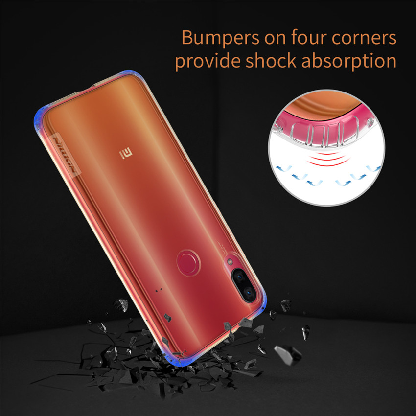 NILLKIN-Transparent-Shockproof-Anti-slip-Soft-TPU-Back-Cover-Protective-Case-for-Xiaomi-Mi-Play-Non--1430093-6