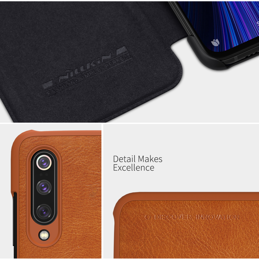 NILLKIN-Xiaomi-Mi9-Mi-9-Pro-Qin-Series-Vintage-Flip-Card-Slot-Holder-PC-Bumper-PU-Leather-Protective-1589723-8