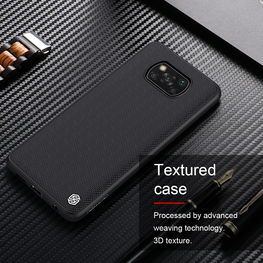 NILLKIN-for-POCO-X3-PRO-POCO-X3-NFC-Case-Anti-Fingerprint-Anti-Slip-Nylon-Synthetic-Fiber-Textured-S-1766619-4