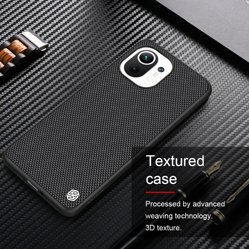 NILLKIN-for-Xiaomi-Mi-11-Case-Anti-Fingerprint-Anti-Slip-Nylon-Synthetic-Fiber-Textured-Shockproof-P-1819844-4