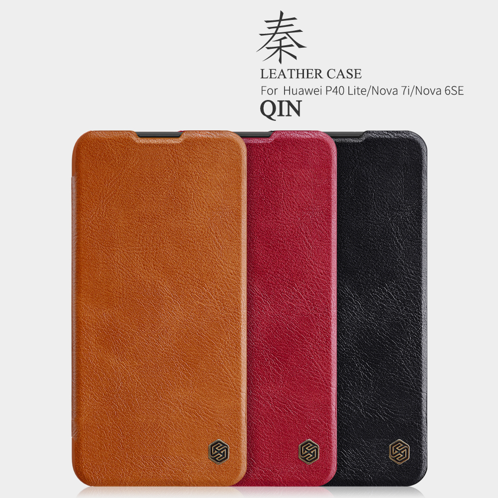 Nillkin-Bumper-Flip-Shockproof-with-Card-Slot-Full-Cover-PU-Leather-Protective-Case-for-Huawei-P40-L-1724072-1