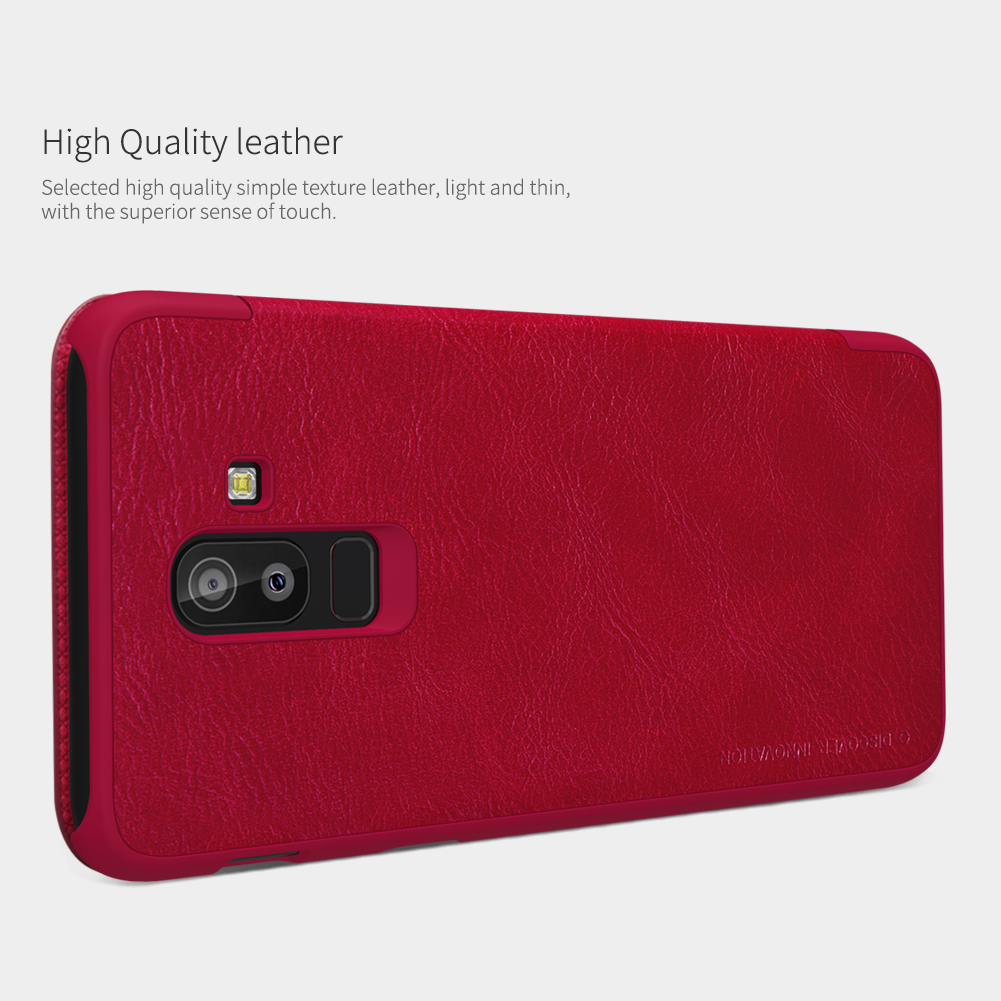 Nillkin-Protective-Case-For-Samsung-Galaxy-J8-2018-Auto-Sleep-Card-Slot-Flip-PU-Leather-Cover-1413819-4