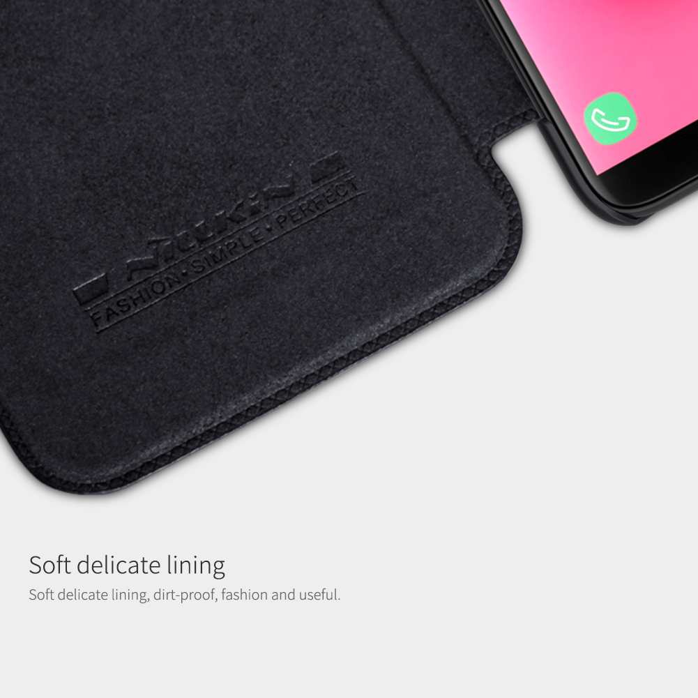 Nillkin-Protective-Case-For-Samsung-Galaxy-J8-2018-Auto-Sleep-Card-Slot-Flip-PU-Leather-Cover-1413819-6