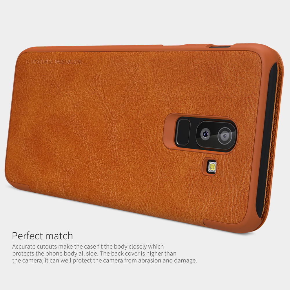 Nillkin-Protective-Case-For-Samsung-Galaxy-J8-2018-Auto-Sleep-Card-Slot-Flip-PU-Leather-Cover-1413819-9