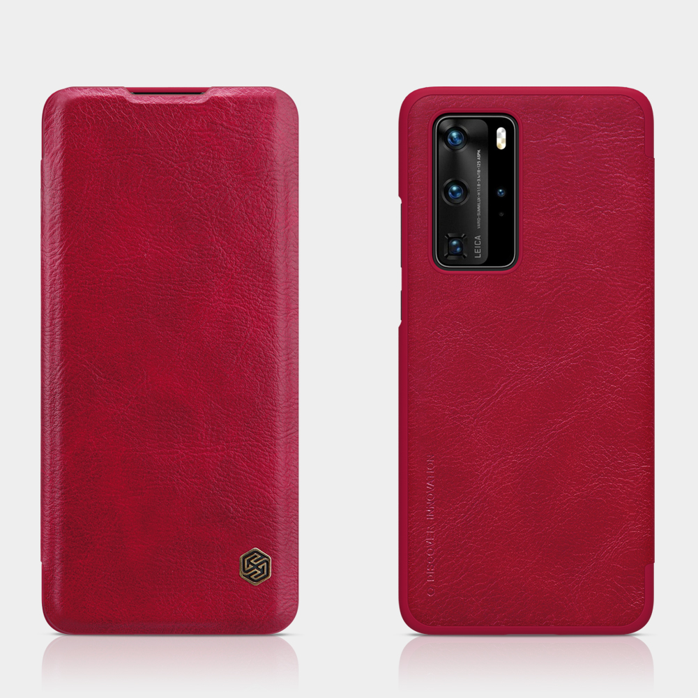 Nillkin-for-Huawei-P40-Pro-Case-Bumper-Flip-Shockproof-with-Card-Slot-Full-Cover-PU-Leather-Protecti-1677819-14
