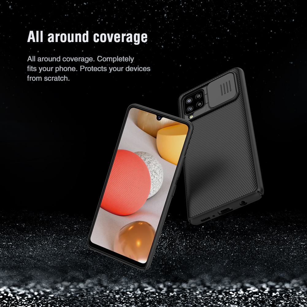 Nillkin-for-Samsung-Galaxy-A42-5G-Case-Bumper-with-Slide-Lens-Cover-Shockproof-Anti-Scratch-TPU--PC--1792561-8