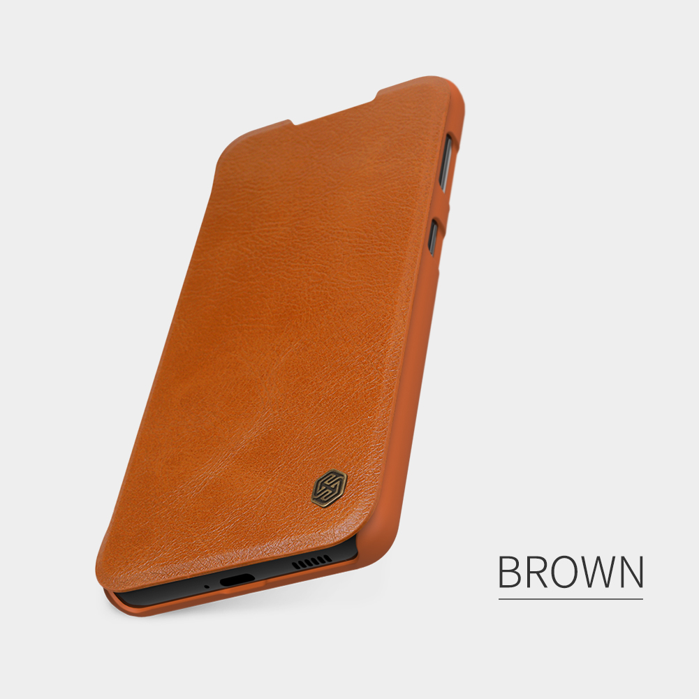 Nillkin-for-Samsung-Galaxy-S21-Case-Bumper-Flip-Shockproof-with-Card-Slot-PU-Leather-Full-Cover-Prot-1798374-12