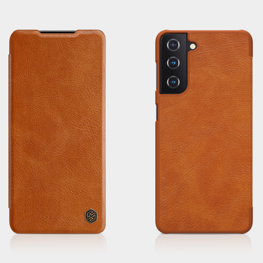 Nillkin-for-Samsung-Galaxy-S21-Case-Bumper-Flip-Shockproof-with-Card-Slot-PU-Leather-Full-Cover-Prot-1798374-13