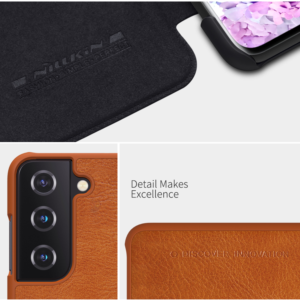 Nillkin-for-Samsung-Galaxy-S21-Case-Bumper-Flip-Shockproof-with-Card-Slot-PU-Leather-Full-Cover-Prot-1798374-9