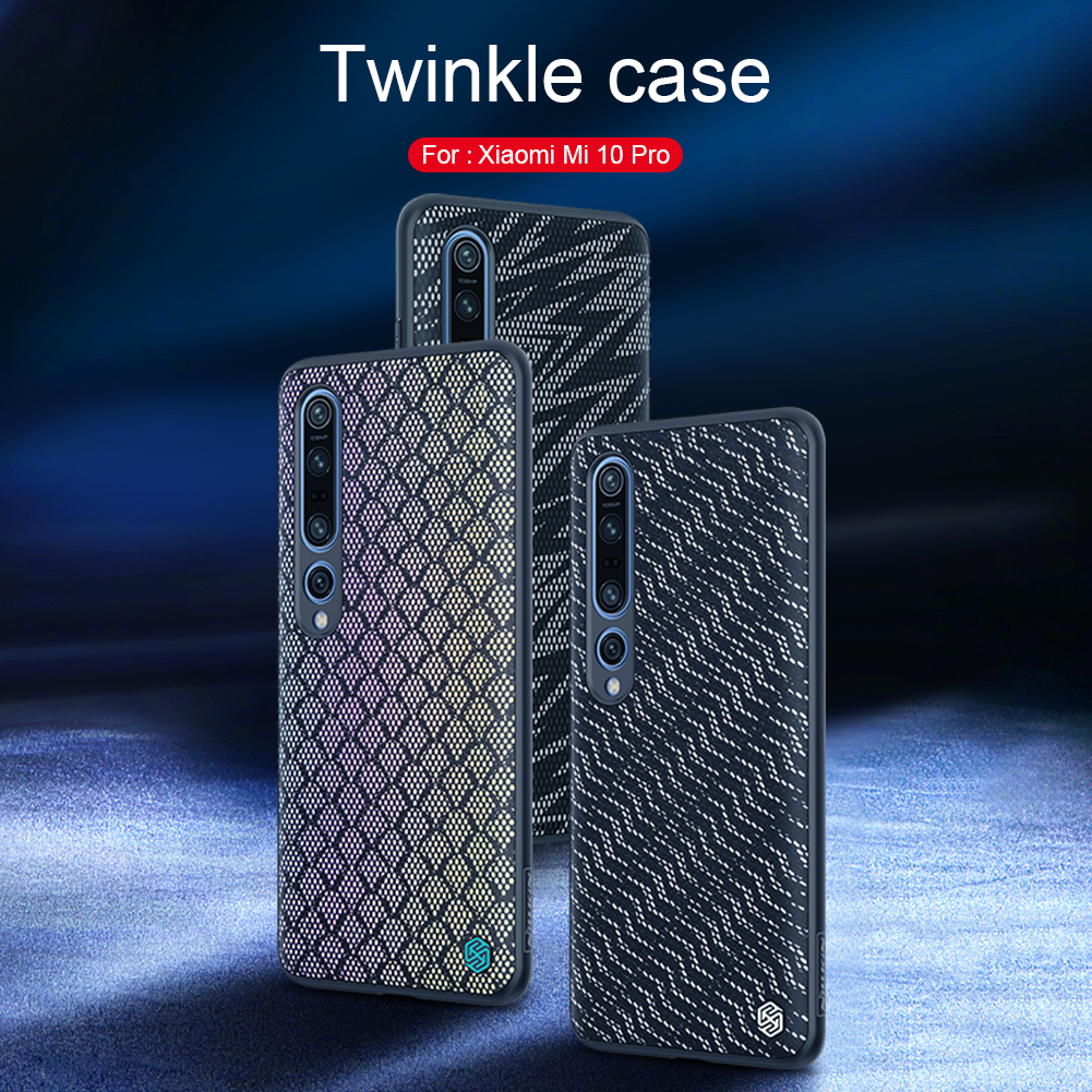 Nillkin-for-Xiaomi-Mi-10-Mi-10-Pro-Case-Luxury-Luster-Twinkle-Shield-Woven-Polyester--PU-Leather-Sho-1676583-1