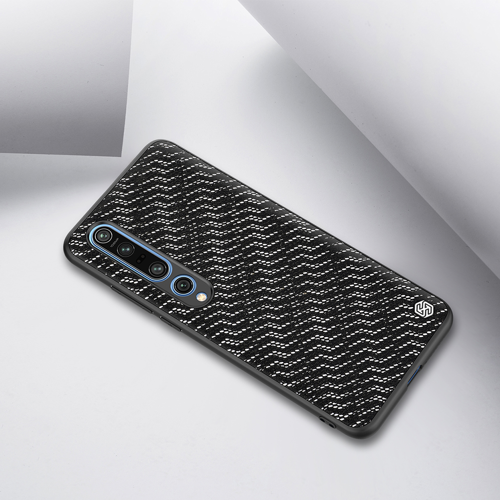 Nillkin-for-Xiaomi-Mi-10-Mi-10-Pro-Case-Luxury-Luster-Twinkle-Shield-Woven-Polyester--PU-Leather-Sho-1676583-12