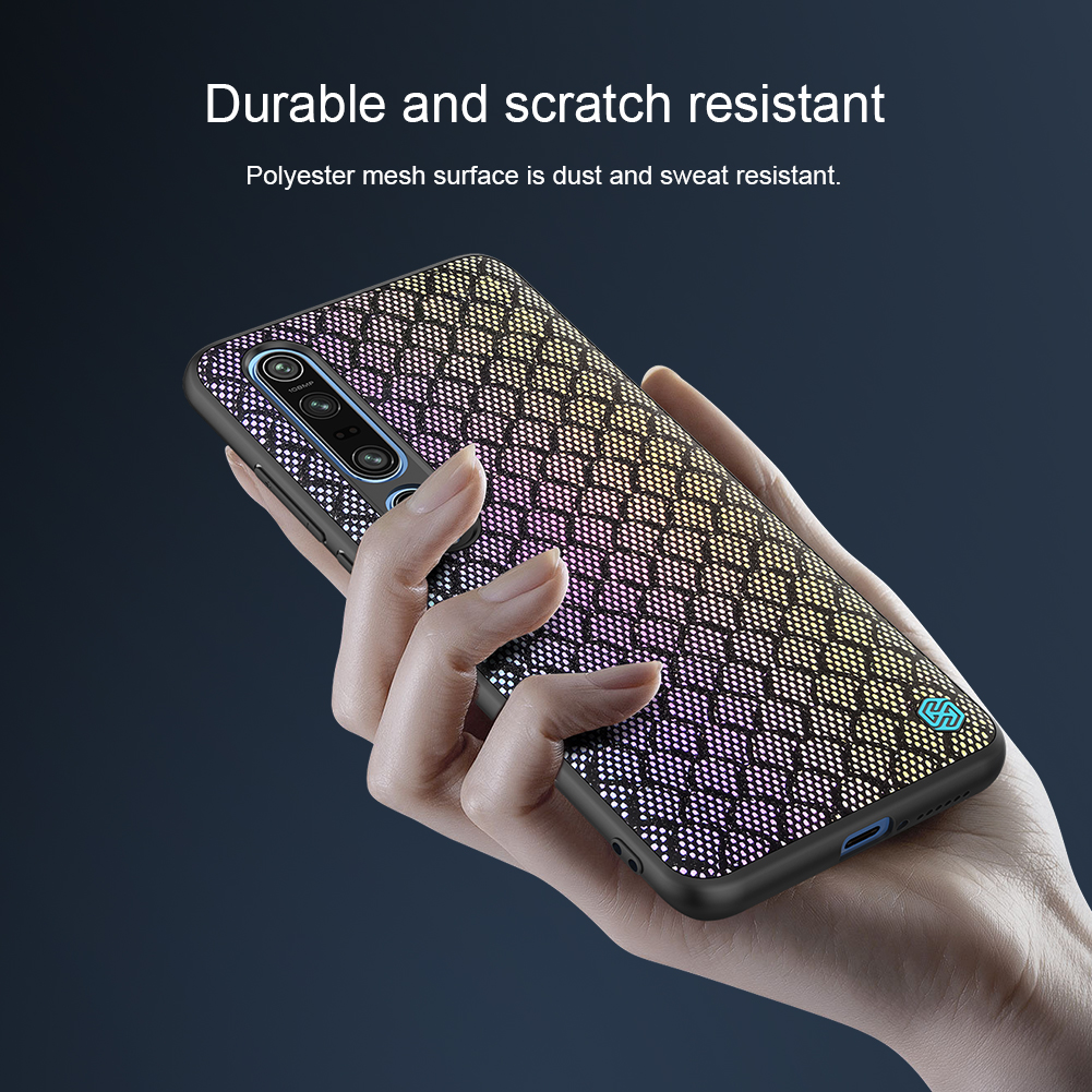 Nillkin-for-Xiaomi-Mi-10-Mi-10-Pro-Case-Luxury-Luster-Twinkle-Shield-Woven-Polyester--PU-Leather-Sho-1676583-8