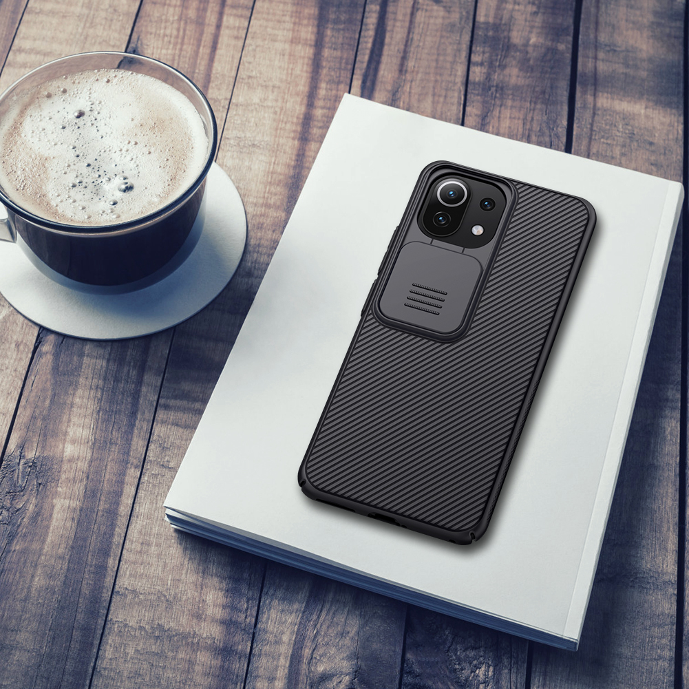 Nillkin-for-Xiaomi-Mi-11-Lite-Case-Bumper-with-Lens-Cover-Shockproof-Anti-Scratch-TPU--PC-Protective-1835455-11