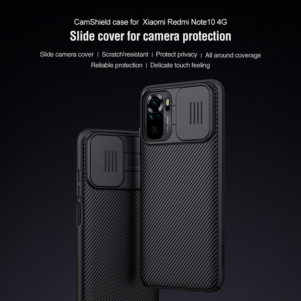 Nillkin-for-Xiaomi-Redmi-Note-10--Xiaomi-Redmi-Note-10S-Case-Bumper-with-Lens-Cover-Shockproof-Anti--1832849-1
