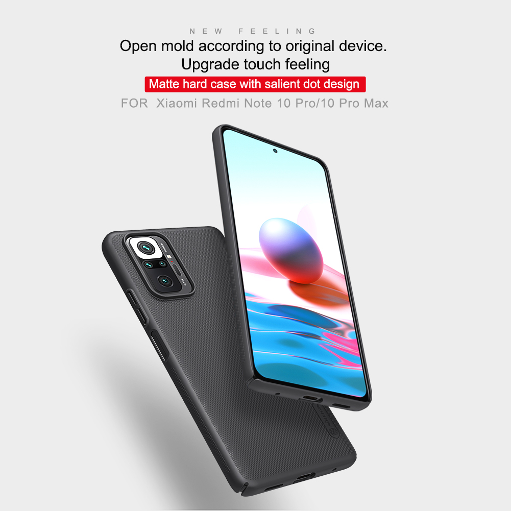 Nillkin-for-Xiaomi-Redmi-Note-10-Pro-Redmi-Note-10-Pro-Max-Case-Matte-Anti-Fingerprint-Anti-Scratch--1845159-1