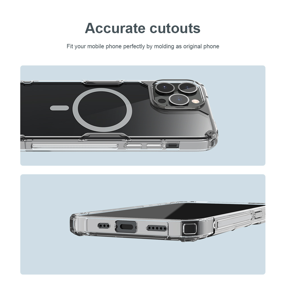 Nillkin-for-iPhone-13-13-Pro--13-Pro-Max-Protective-Case-Support-Magnetic-Charging-with-Airbag-Clear-1912131-13