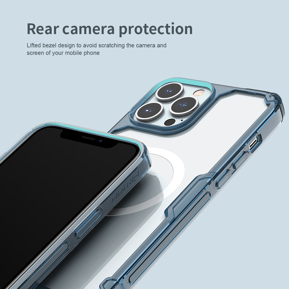 Nillkin-for-iPhone-13-13-Pro--13-Pro-Max-Protective-Case-Support-Magnetic-Charging-with-Airbag-Clear-1912131-9
