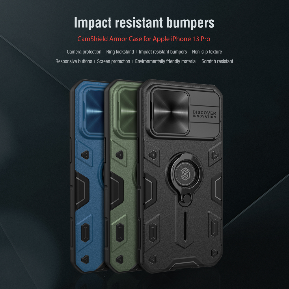 Nillkin-for-iPhone-13-Pro-Protective-Case-Armor-Anti-Peeping-Slide-Lens-Cover-with-Bracket-Anti-Scra-1889650-1