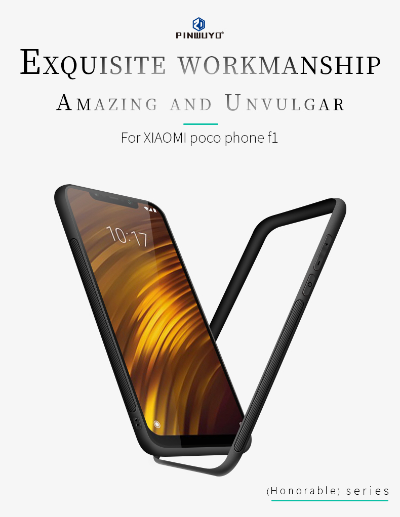 PINWUYO-Fabric-Splice-Soft-Edge-Shockproof-Back-Cover-Protective-Case-for-Xiaomi-Pocophone-F1-Non-or-1424388-1