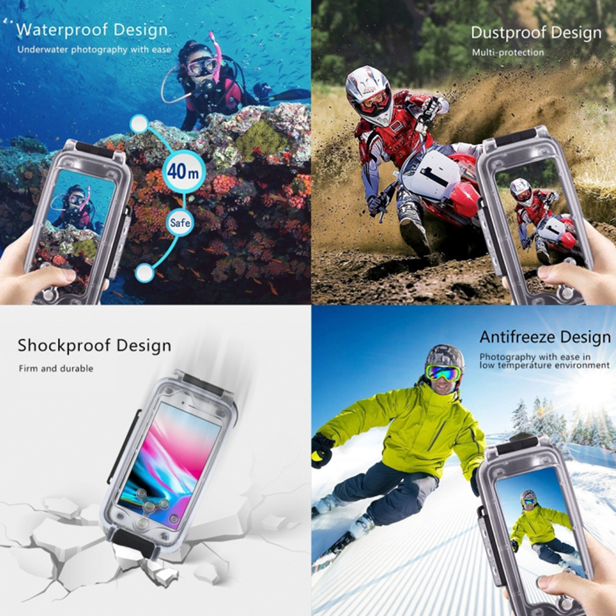 PULUZ-40m-Waterproof-Diving-Shell-Shockproof-Protective-Case-for-iphone-XR-XS-Max-iP7-Plus8-Plus-1635316-3