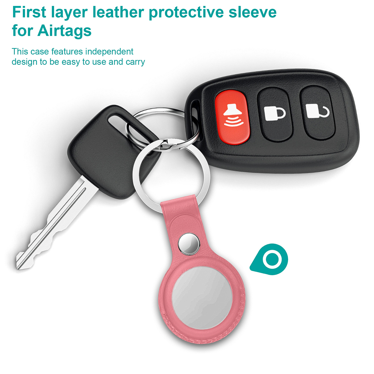 Portable-Pure-PU-Leather-Protective-Cover-Sleeve-with-Keychain-for-Apple-Airtags-bluetooth-Tracker-1843932-3