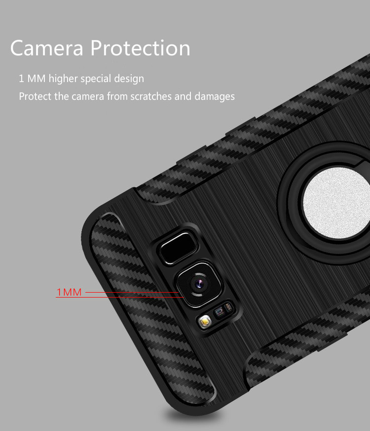 Rotating-Ring-Grip-Holder-Carbon-Fiber-Case-For-Samsung-Galaxy-S8-Plus-1170338-8