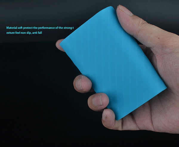 Silicone-Protective-Back-Cover-Case-For-Xiaomi-Power-Bank-2-20000mAh--Non-original-1139351-1