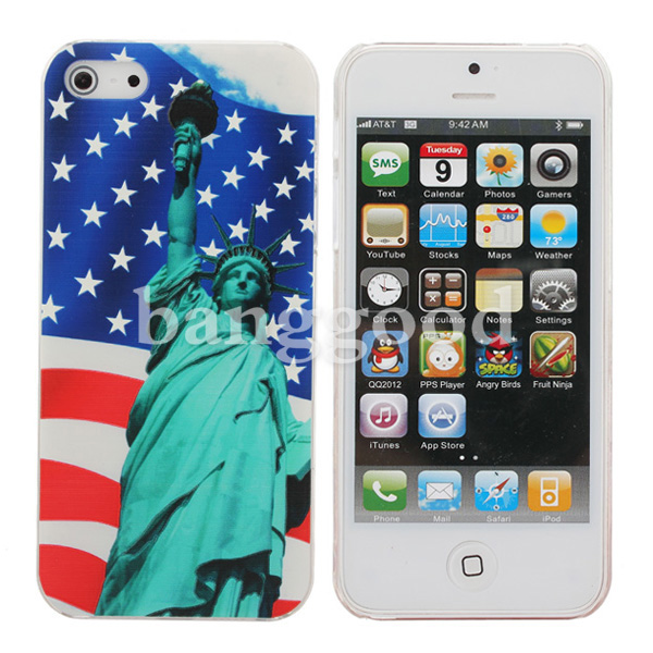 Statue-Of-Liberty-Under-The-Flag-Of-US-Pattern-Hard-Case-For-iPhone-5G-53420-1