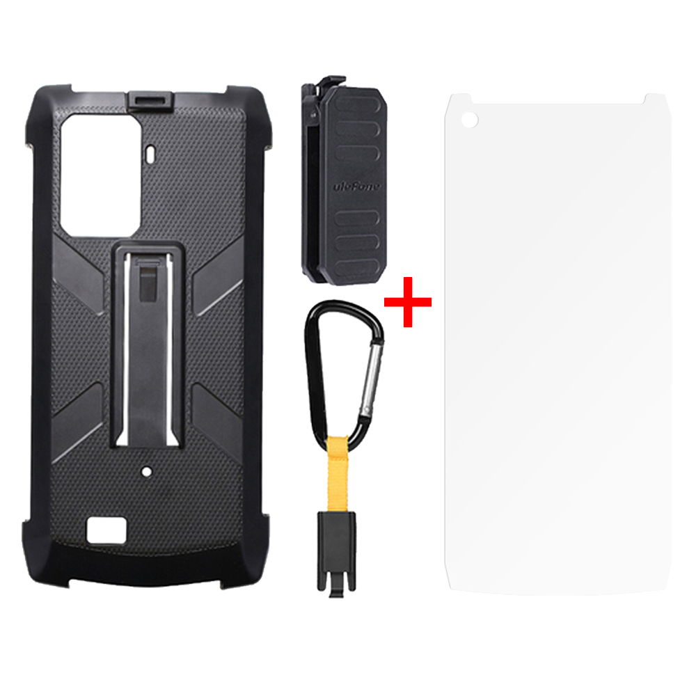 Ulefone-for-Ulefone-Power-ARMOR-13-Accessories-Set-9H-Anti-Explosion-Anti-Fingerprint-Tempered-Glass-1875742-1