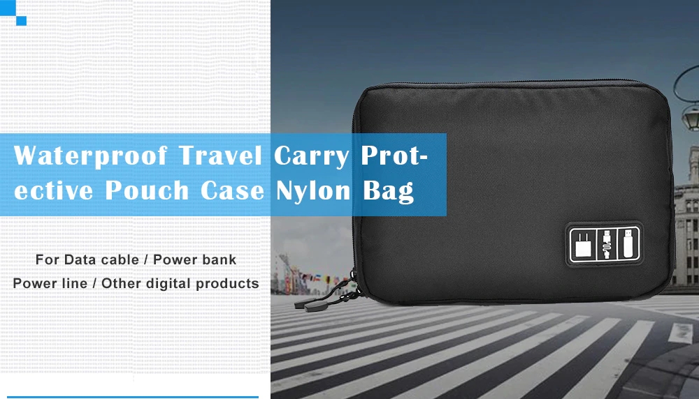 Waterproof-Travel-Carry-Pouch-Protective-Case-Nylon-Bag-Data-Cable-Storage-Bag-1605576-1