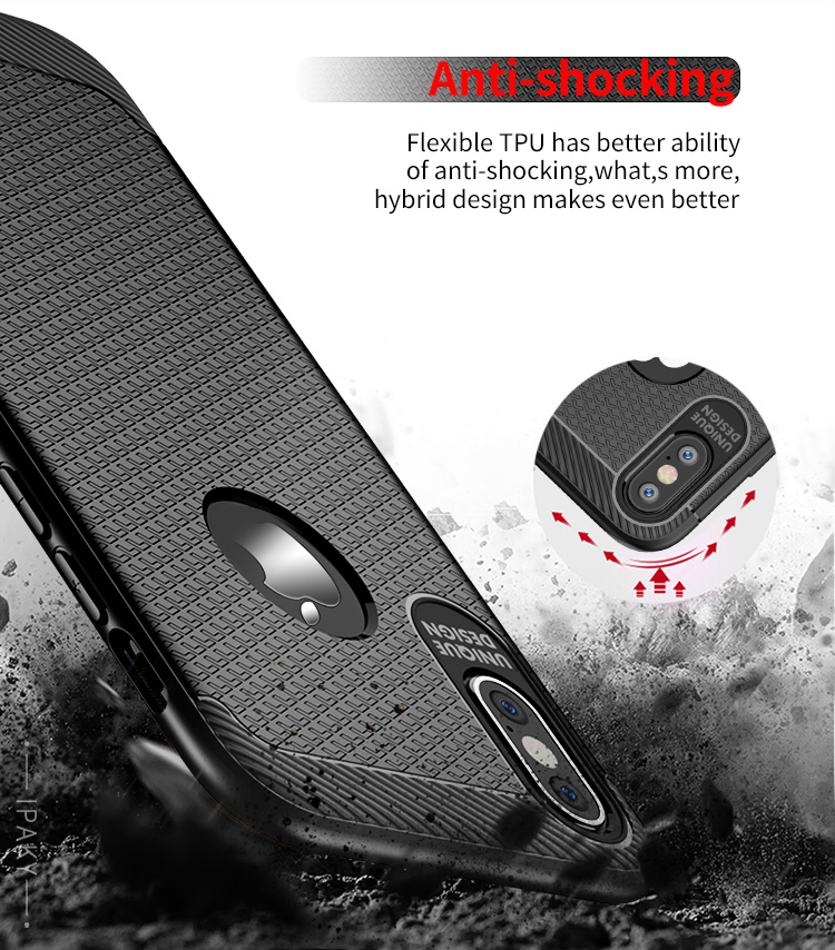 iPaky-Anti-Fingerprint-Protective-Case-For-iPhone-X-Soft-TPU-Heat-Dissipation-Anti-Knock-1307192-4