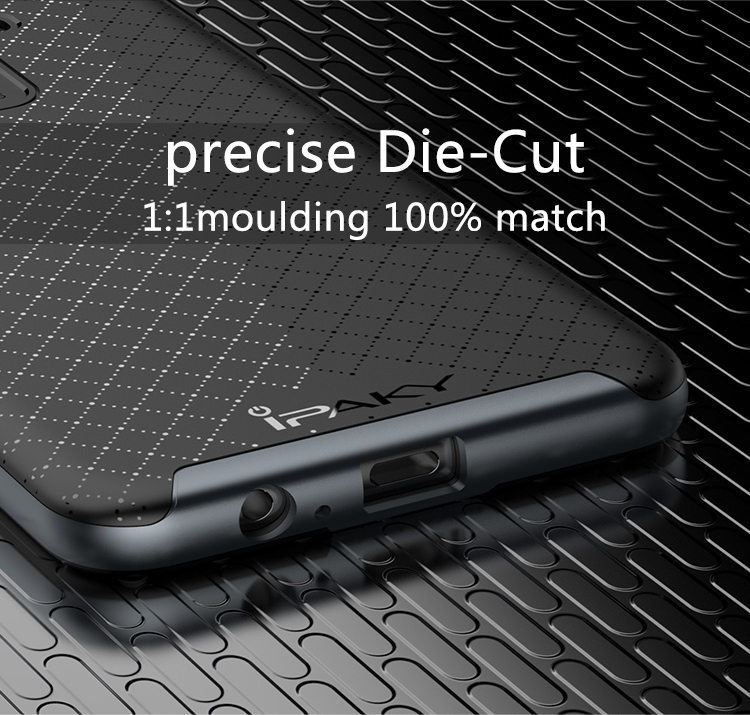 iPaky-Slim-Anti-Fingerprint-PC--TPU-Protective-Case-For-Samsung-Galaxy-A8-Plus-2018-1275790-5
