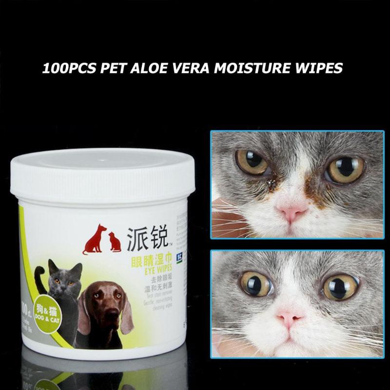 100PcsSet-Non-woven-Professional-Cleaning-Hypoallergenic-Wipes-For-Pet-Wet-Wipes-Cat-Dog-Tear-Stain--1659210-2