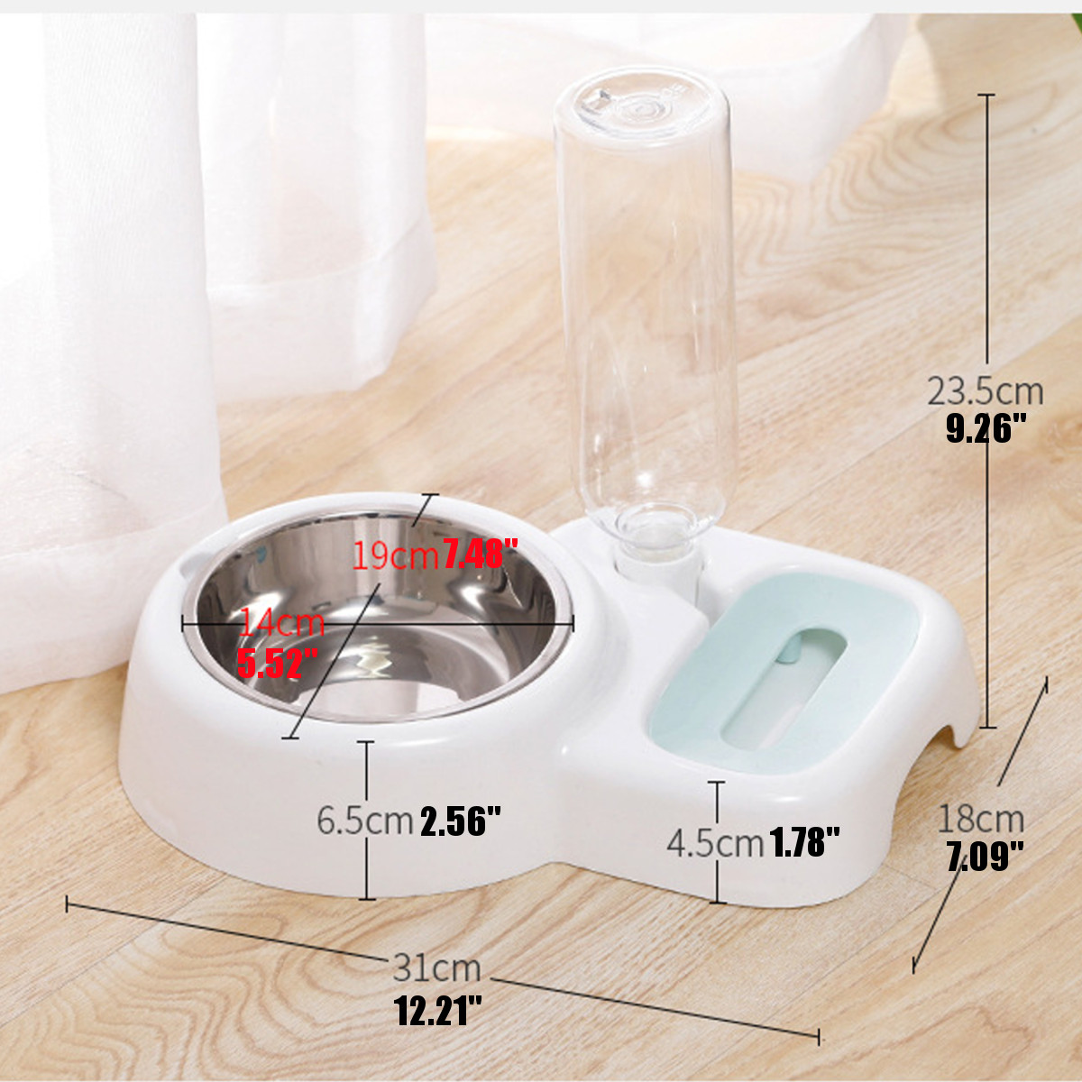 2-In-1-Automatic-Pet-Bowl-500ml-Adjustable-Drinking-Fountain-Dog-Cat-Food-Feeder-1749353-7