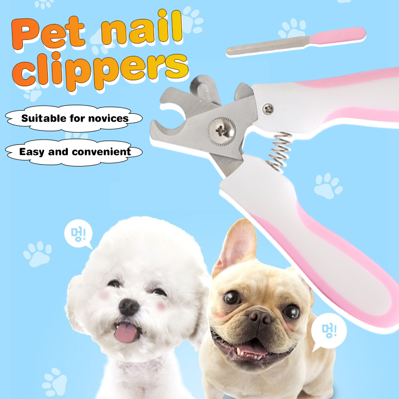 2pcs-Stainless-Steel-Pet-Nail-Clippers-Nail-Trimmer-Set-Cat-Nail-Trim-Dog-Cleaning-Beauty-Tools-1801301-2