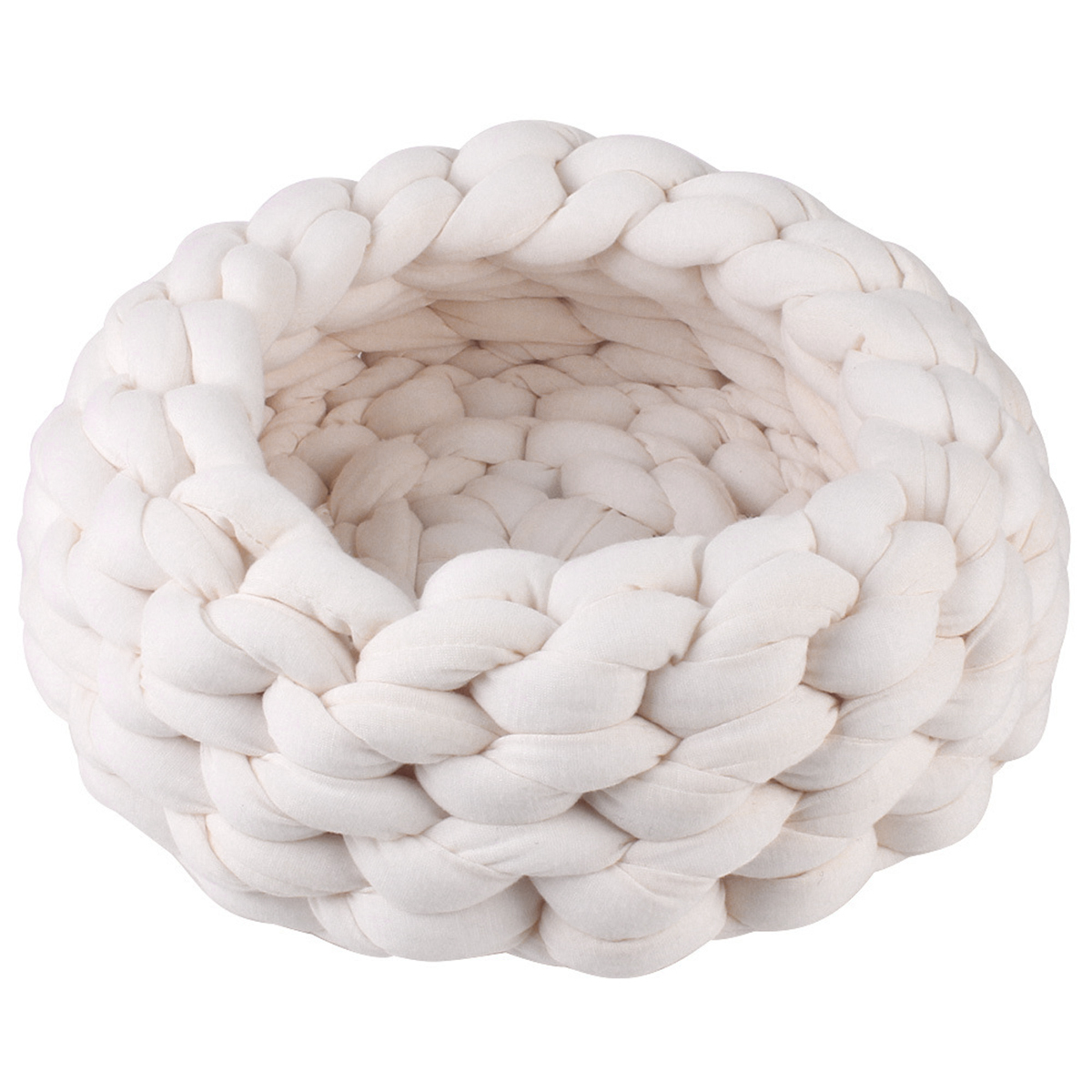 40CM-Handmade-Knitting-Pet-Cat-Dog-Pet-Bed-Nests-House-Cushion-Mat-Pad-Washable-1631358-11