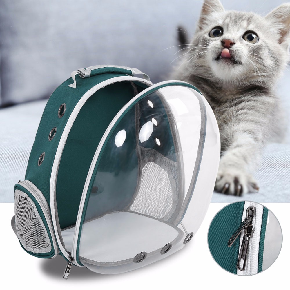 5-Colors-Breathable-Transparent-Pet-Travel-Backpack-Dog-Cat-Carrier-Shoulder-Bag-1441838-8