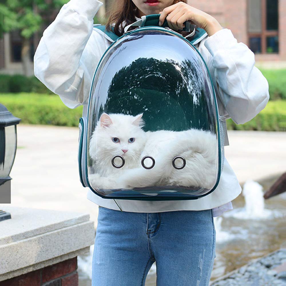5-Colors-Breathable-Transparent-Pet-Travel-Backpack-Dog-Cat-Carrier-Shoulder-Bag-1441838-10