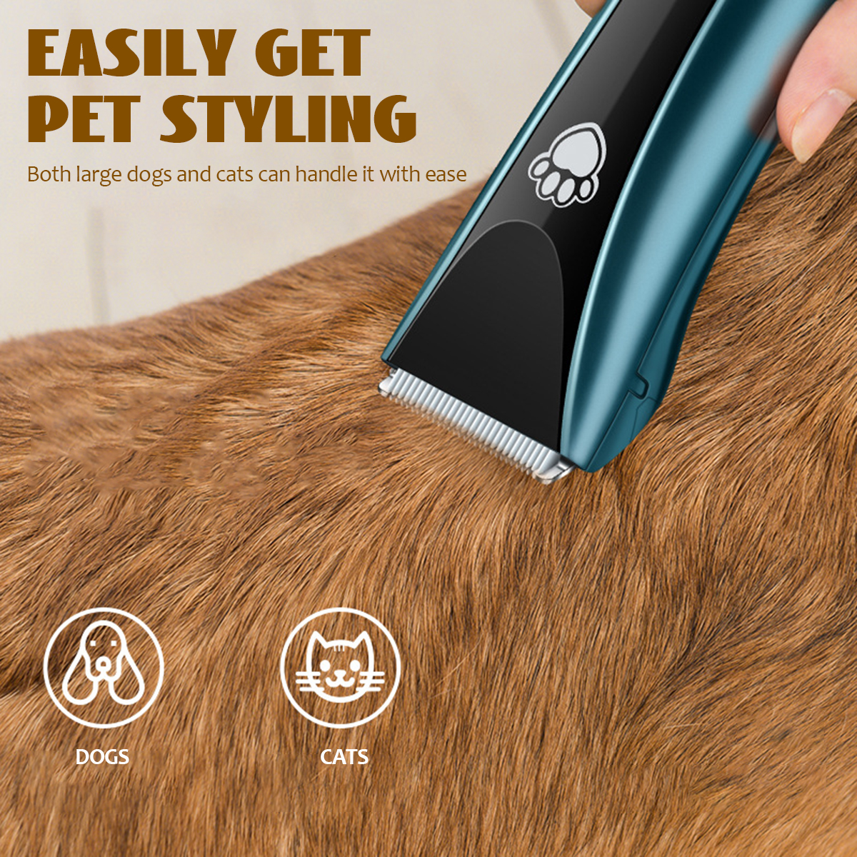 5W-Professional-Pet-Dog-Cat-Animal-Clippers-Hair-Grooming-Cordless-Trimmer-Shaver-USB-Charging-1958814-7