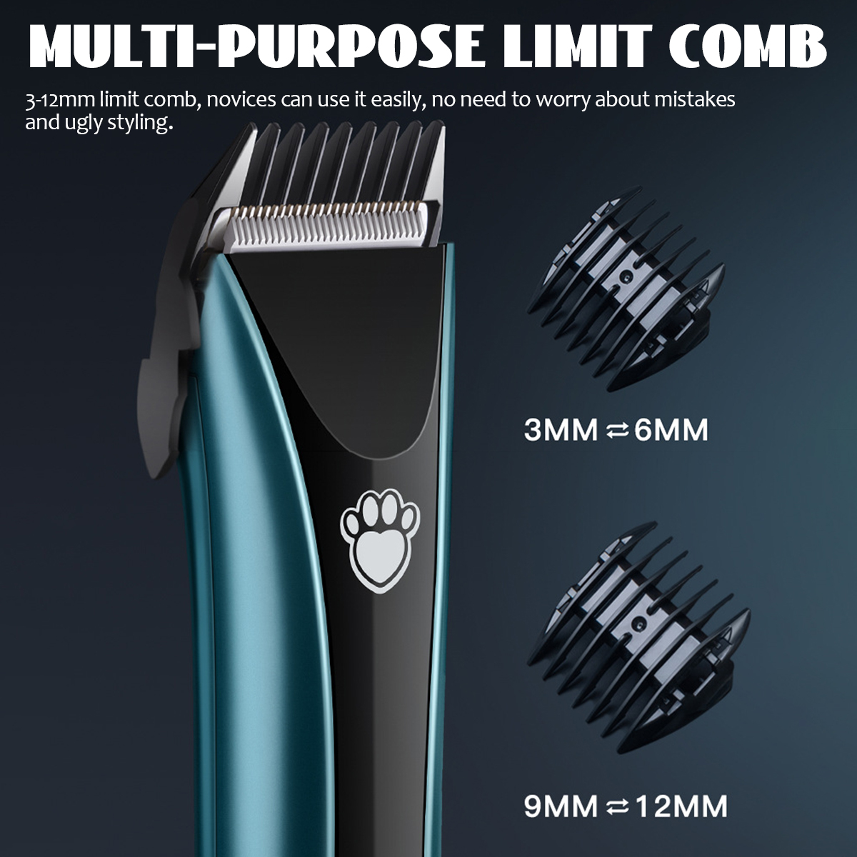 5W-Professional-Pet-Dog-Cat-Animal-Clippers-Hair-Grooming-Cordless-Trimmer-Shaver-USB-Charging-1958814-10