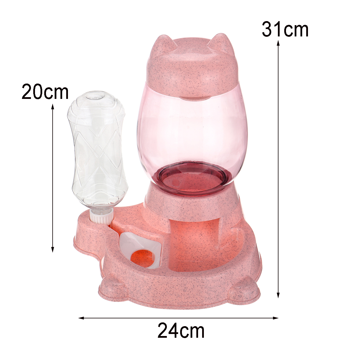 800ml300ml-Automatic-Pet-Dog-Cat-Puppy-Dispenser-2-in-1-Food-Drink-Water-Dish-Feeder-1927641-5
