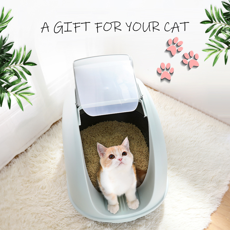 Anti-Splashing-Cat-Litter-Basin-Box-Bedpan-Handle-Enclosed-Nests-Cat-Sand-Boxes-Toilet-Deodorant--Pe-1636552-2